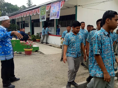 Dokumentasi hari pencoblosan Pemira OSIS calon pengurus OSIS 2019/2020