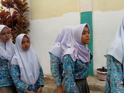 Dokumentasi hari pencoblosan Pemira OSIS calon pengurus OSIS 2019/2020