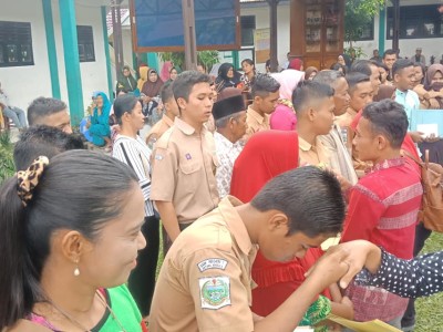 penyerahan rapor ganjil 2019-2020